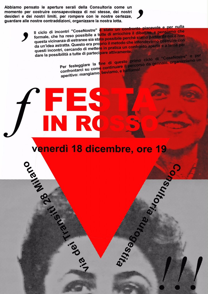 festa in rosso