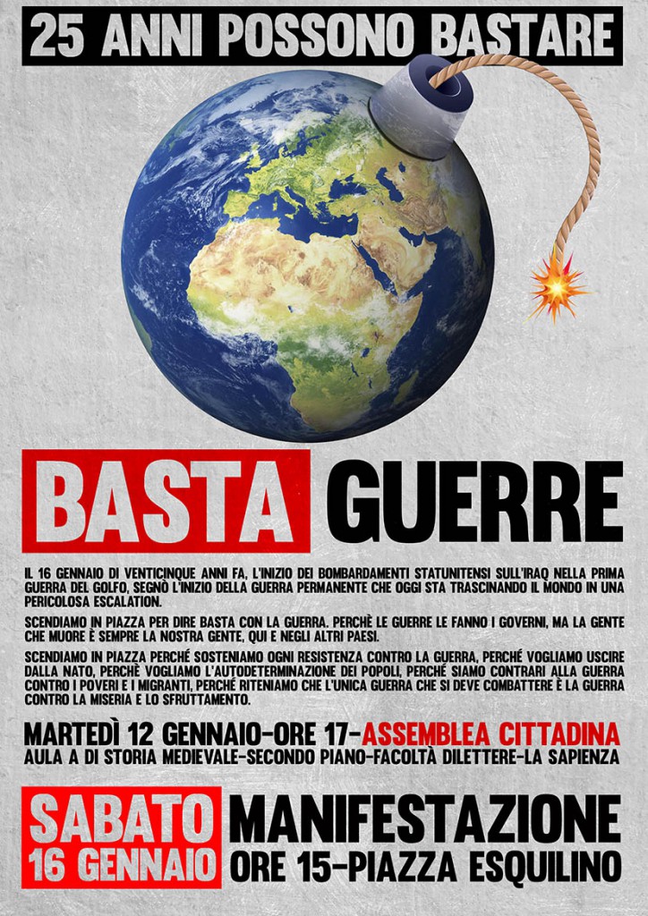 16 gennaio NoNato